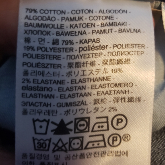 NWT 505 Straight dark wash Levi's jeans 8 , 29/30 - Picture 13 of 14